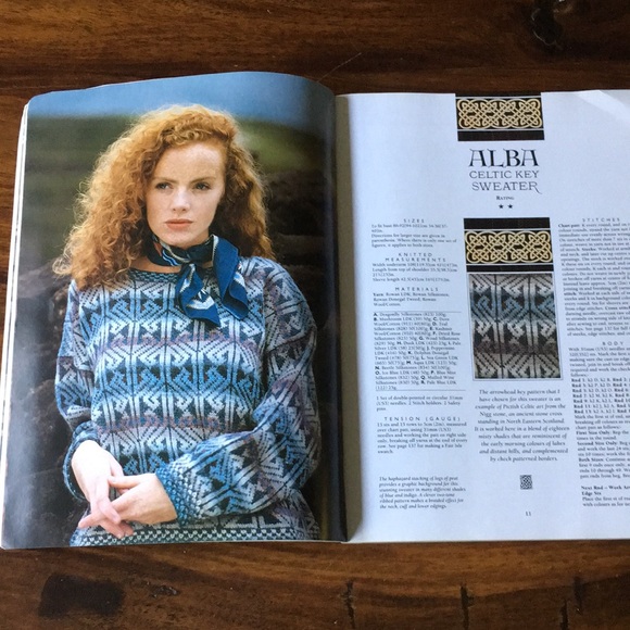 The Celtic Collection Knitwear Design Book by Alice Starmore - Picture 7 of 15